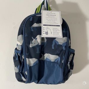 NEW- POTTERY BARNS KIDS- MACKENZIE INSULATED LUNCH BACKPACK